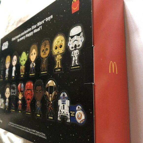 2019 McDonalds STAR WARS Rise of Skywalker Toys DARK SIDE SAGA Promo Set - Picture 4 of 5